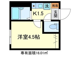 ライスフラワー羽田の物件間取画像